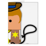 Blank Cowboy Card