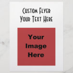 ♥ Blank - Create Your Own Gift Personalized Flyer