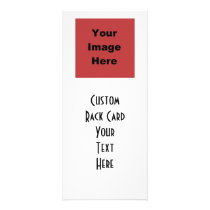 ♥ Blank - Create Your Own Gift Personalized Rack Card