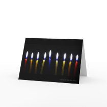 Blank Customizable Chanukah Greeting Card 2