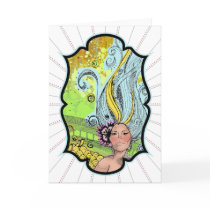 BLANK EUPHORIA GREETING CARD