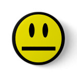 Blank Face Smiley Button