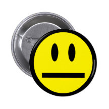 Blank Face Smiley Button