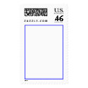 Blank frame vertical postage by dorinco Blank frame vertical postage