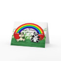 Blank gay lesbian Love card with pandas and rainbo by moonlake Blank gay lesbian Love card with pandas and rainbo