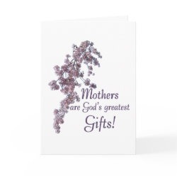 Blank Greeting Card card