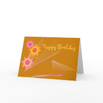 Blank Greeting Card - Happy Birthday by dizzypixels Blank Greeting Card - Happy Birthday