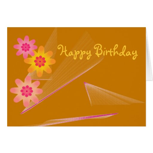 blank birthday card
