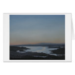 Blank Greeting Card Hudson River Landscape