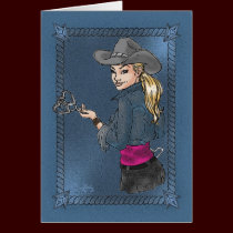 Blank Greeting Card (Looking For Love) cards