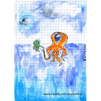 Blank Greeting Card - Squidoo 01 card