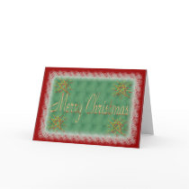 Blank Holiday Greeting Card - Merry Christmas by dizzypixels Blank Holiday Greeting Card - Merry Christmas