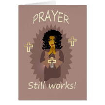Blank inspirational note card