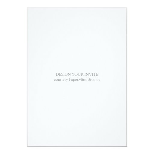 Blank Invitation | 5x7