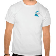 blank; logo front and back tshirts