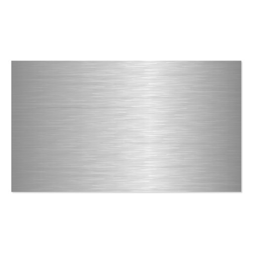 Blank Metallic Looking Business Cards (front side)