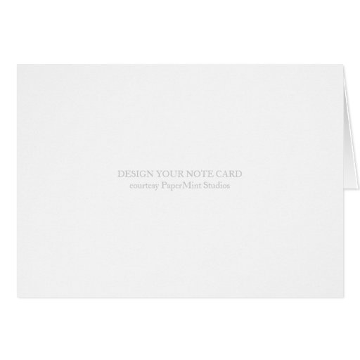 Blank Note Card Zazzle