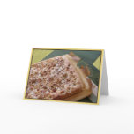 Blank Note Card  Parmesan, Bacon & Walnut Focaccia