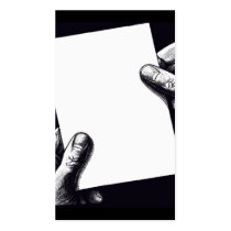 blank note paper business cards