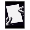 blank note paper cards