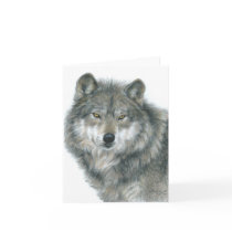 Blank Notecard "Haunted Eyes" Original Art by CarlaKurtArt Blank Notecard "Haunted Eyes" Original Art