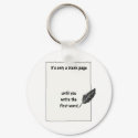 BLANK PAGE keychains by chickollage BLANK PAGE keychains