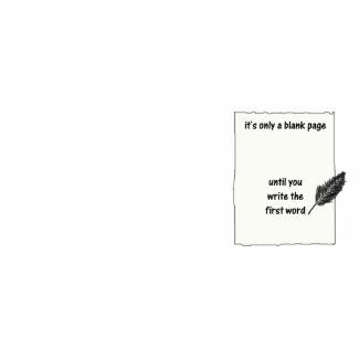 BLANK PAGE mug