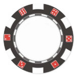 blank pocker chip sticker