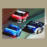 Blank "Race Day" Greeting Cards cards
