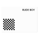 blank rude boy card business cards by The_Rude_Boy_Ball blank rude boy card business cards