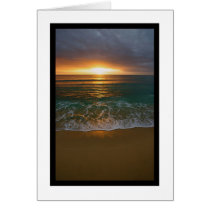 Blank Sunrise Card