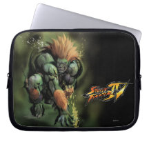 Blanka Crouch Laptop Computer Sleeve