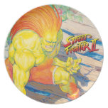 Blanka on Bridge Dinner Plate