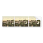 Blankenburg, Thuringia, Germany rare Photochrom Bumper Sticker