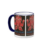 Blanket design of the Haida Indians mugs