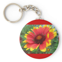 Blanket Flower Keychain