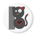 Blaq Kit Karma Magnet by blaqkarma Blaq Kit Karma Magnet