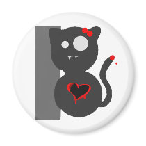 Blaq Kit Karma Magnet by blaqkarma Blaq Kit Karma Magnet