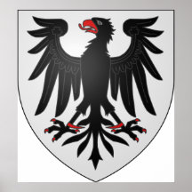 Blason René Lepage de Ste-Claire Canada Coat Arms Poster