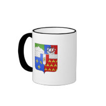 Blason Réunion Coat of Arms Coffee Mugs