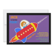 Blast Off - 3 Invitations