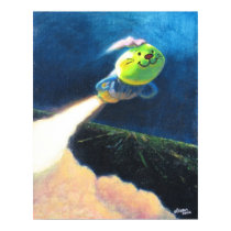 Blast Off Caterpillar Friend! Print