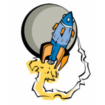 Blast Off! t-shirts