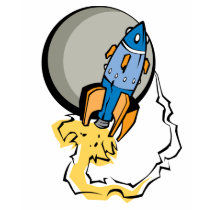 Blast Off! t-shirts