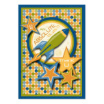 Blast Off! TY Gift Tag Business Card Templates
