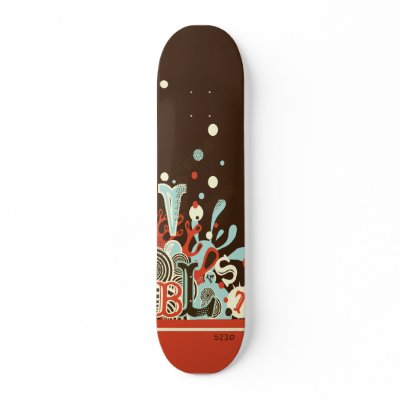 Blast! Custom Skateboard by scrammer