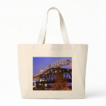 Blatnik Bridge and Fishing Pier Canvas Bag