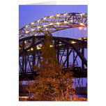 Blatnik Bridge and Fishing Pier Greeting Card