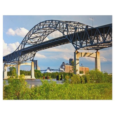 Blatnik Bridge Customized Letterhead by DuluthGifts