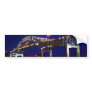 Blatnik Bridge Night Bumper Sticker